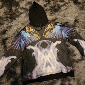 Smoke design hoody xxl